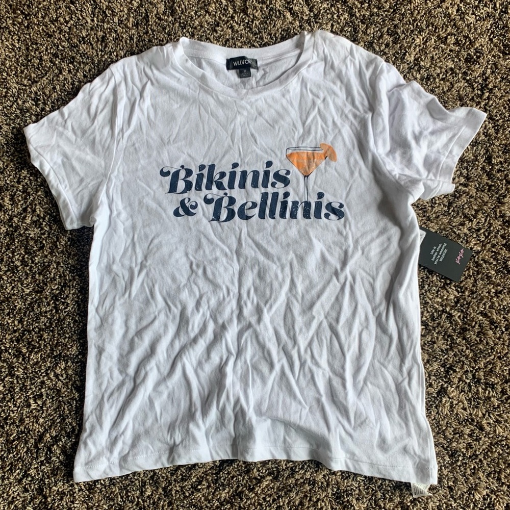 Wildfox Bikinis & Bellinis Shirt NWT